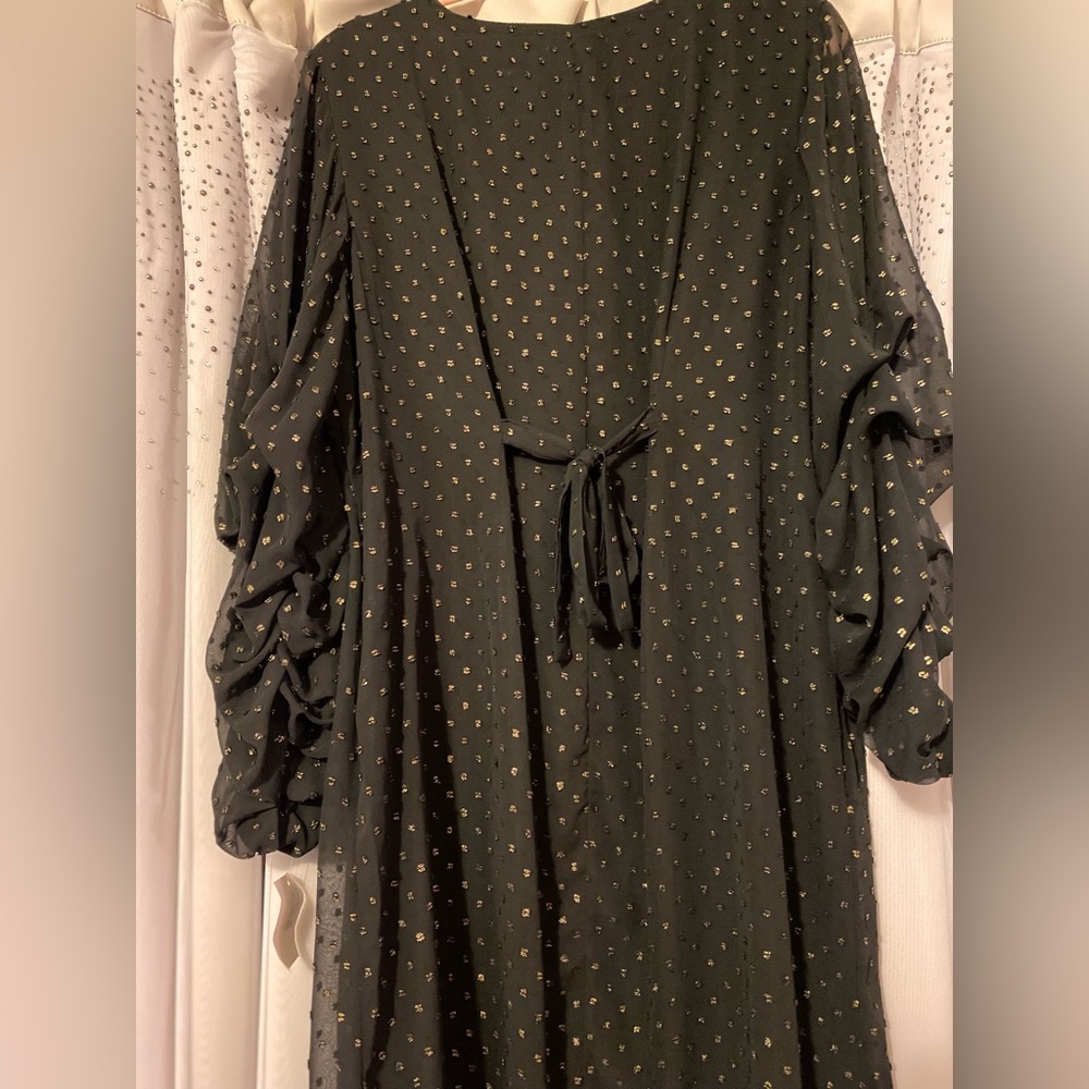 Brand: Signature By Robbie Bee
Size: 16W, PTP- 23”, Length- 39”
Color: Black - Picture 3 of 3